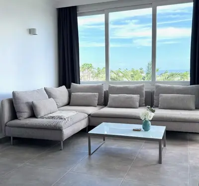 Zona de estar de Excelsior I Sea View Apartment