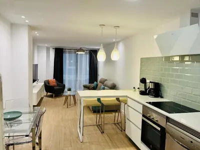 Una cocina o zona de cocina en SUNSET La Strada