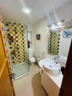 Un baño de Vista de Mar