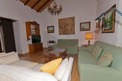 Zona de estar de Cuevas Morenas