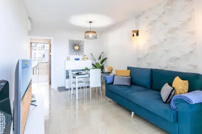 Zona de estar de Apartment Aida 202 by VillaGranCanaria
