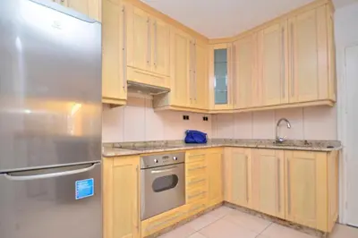 Una cocina o zona de cocina en Casa Selene - Monsenor Apts