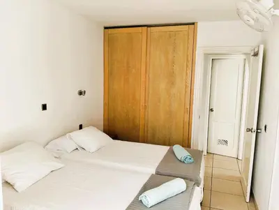 Cama o camas de una habitación en Casa Selene - Monsenor Apts