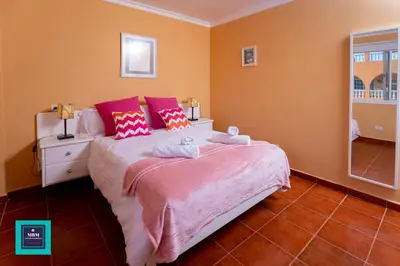 Cama o camas de una habitación en Inma Apartment Montaña La Data