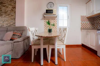 Una cocina o zona de cocina en Tita Apartment Montaña La Data
