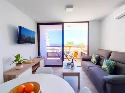 Zona de estar de Delight Holiday Home