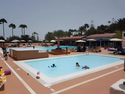 Piscina en o cerca de Descubre el bungalow perfecto para tus vacaciones