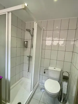Un baño de Apartment mit Traumblick