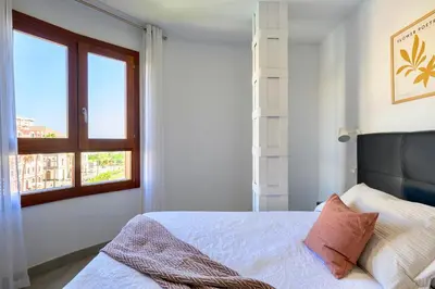 Cama o camas de una habitación en Vegueta Rooftop Suites by Airnest