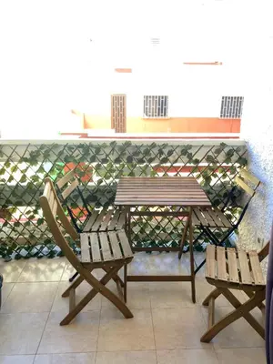Plano de Intimate & stylish beach apartment with balcony