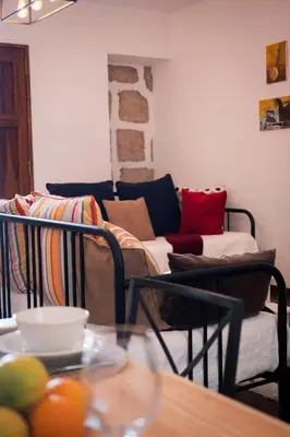 Zona de estar de Apartamento Los Lirios