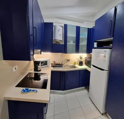 Una cocina o zona de cocina en EL HOGAR DEL MAGEC