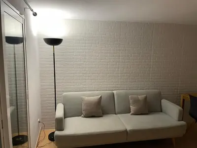 Zona de estar de Ático a 200 metros de la playa