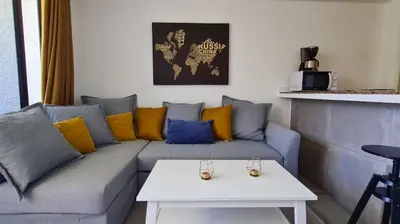 Zona de estar de The SunSpot Apartment Playa del Inglés