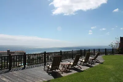 Paisaje cerca de esta villa