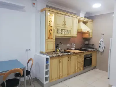 Una cocina o zona de cocina en Poema del Mar
