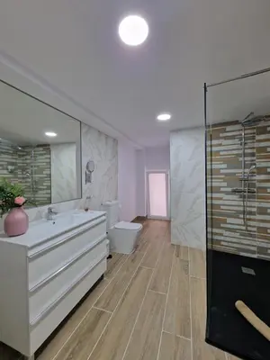 Un baño de Alojamientos Agaete Pueblo Nº4 y Nº5