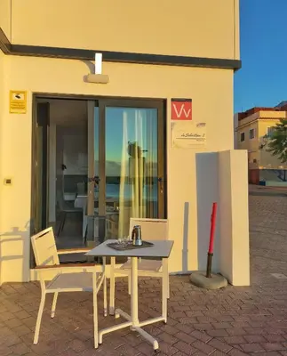 Un balcón o terraza de De Sebastian 1 - estudio frente al mar