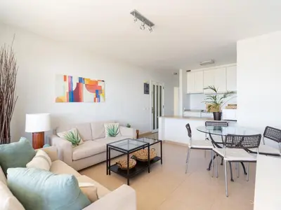 Zona de estar de Beachfront San Agustin Papagayos II