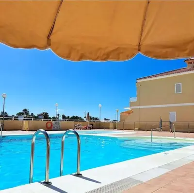 Piscina en o cerca de Nice Apartment with Swimmingpool, Wifi and Free Parking in Arguineguin