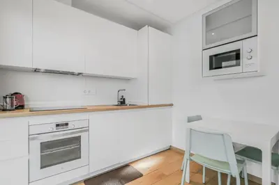 Una cocina o zona de cocina en Las Canteras Lighthouse