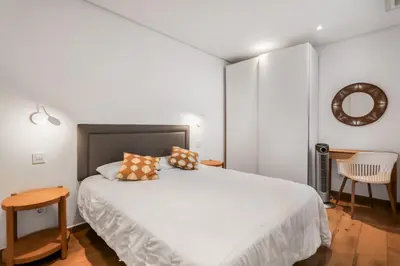 Cama o camas de una habitación en Las Canteras Lighthouse