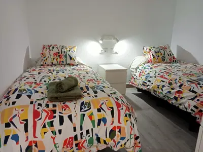 Cama o camas de una habitación en Las Olas 206