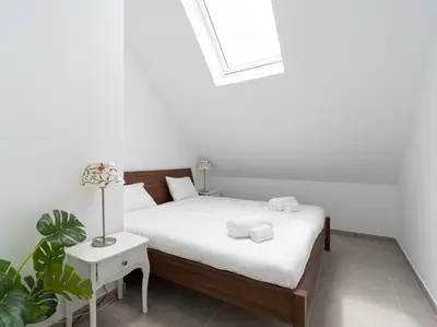 Cama o camas de una habitación en Leyre Mar Canteras by Canariasgetaway