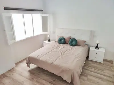 Cama o camas de una habitación en Apartamento Villa Alpispa