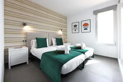 Cama o camas de una habitación en Salobre La Isla 8