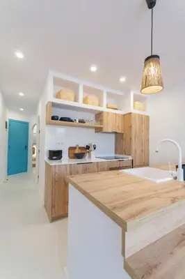Una cocina o zona de cocina en HORIZON VACATION HOME - Aloe 112