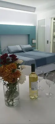 Cama o camas de una habitación en Apartamento Nuevo en Playa del Águila Maspalomas