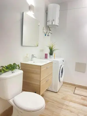 Un baño de Casita Estrella con entrada independiente y patio
