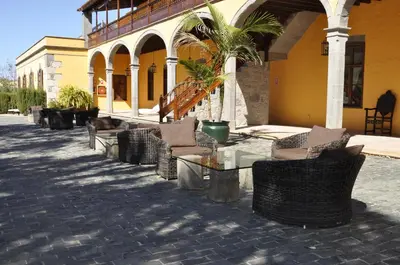 Zona de estar de Hotel Rural Hacienda del Buen Suceso