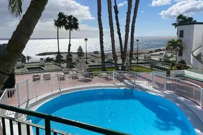 Piscina en o cerca de Apartamento vista mar en Flamboyan - San Agustín