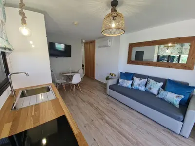 Una cocina o zona de cocina en THE GOLDEN CORNER by Homestaygrancanaria