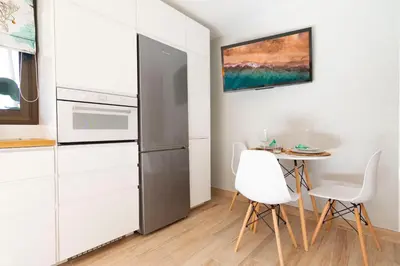 Una cocina o zona de cocina en THE GOLDEN CORNER by Homestaygrancanaria