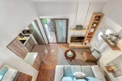 Zona de estar de Bungalow Canarios 1 ,Arguineguín