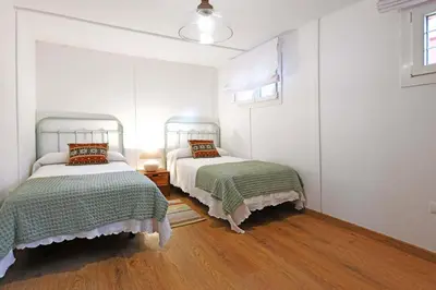 Cama o camas de una habitación en Pool Suite Carmen