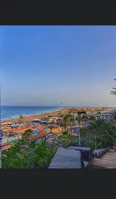Paisaje cerca de este apartahotel