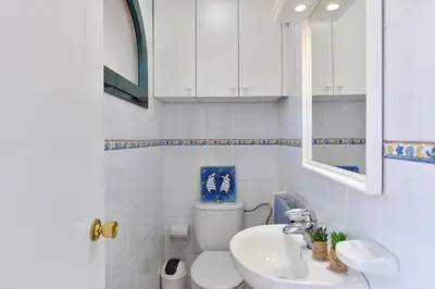 Un baño de Bungalow Sonnenland Los Tinos II by VillaGranCanaria