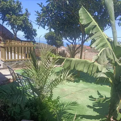 Jardín al aire libre en Chalet Ruta El Saucillo
