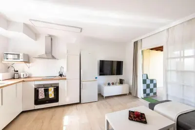 Una cocina o zona de cocina en Lilo calm maspalomas