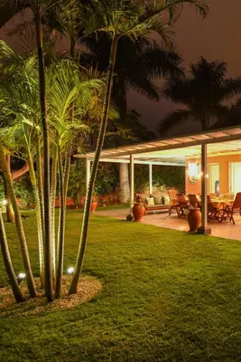 Jardín al aire libre en El Flamboyan Golf by VillaGranCanaria
