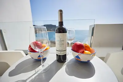 Bebidas en Ocean View Apartment