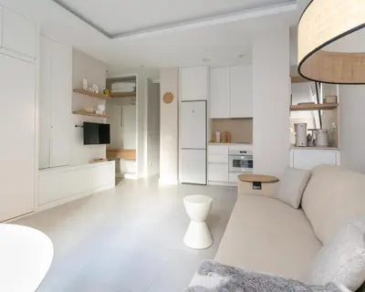 Una cocina o zona de cocina en Fantástico Apartamento de diseño en Las Canteras.