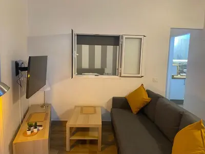 Zona de estar de Casas La Aldea Suites Plaza