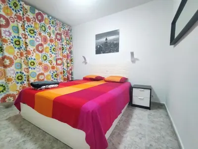 Cama o camas de una habitación en Maspalomas dunes
