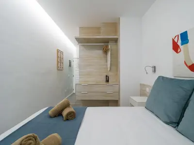 Cama o camas de una habitación en Marianela By CanariasGetaway