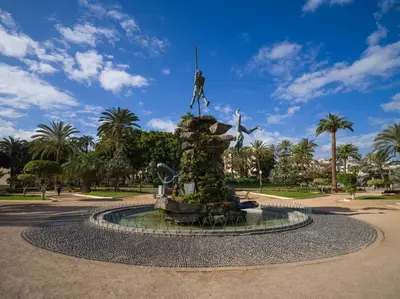 Jardín al aire libre en Cosmopolitan Design By CanariasGetaway